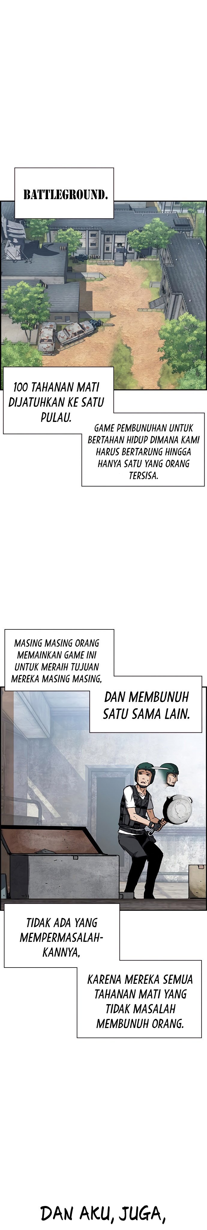 One Hundred Player Battleground Chapter 02 Bahasa Indonesia