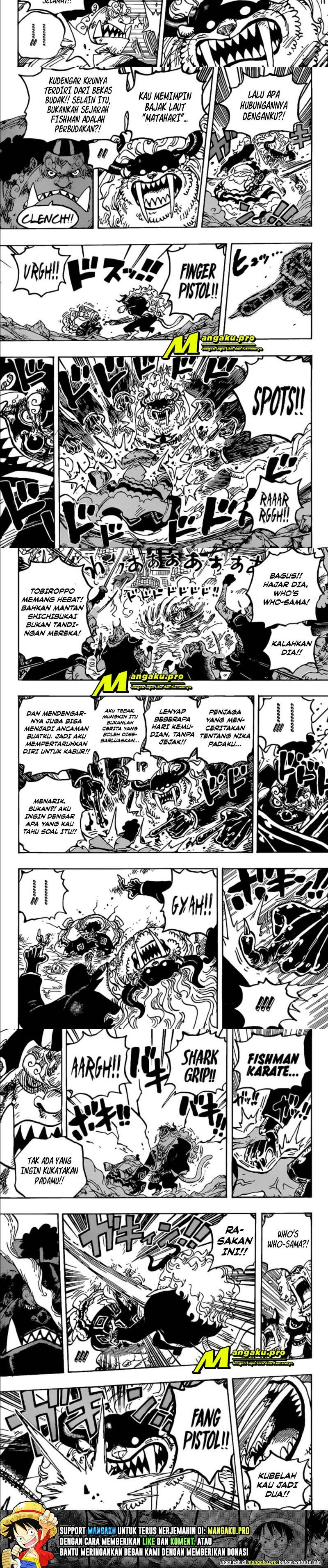 One Piece Chapter 1018 HQ Bahasa Indonesia