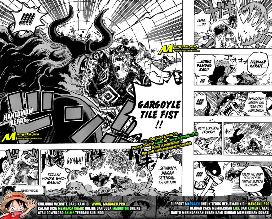 One Piece Chapter 1018 HQ Bahasa Indonesia