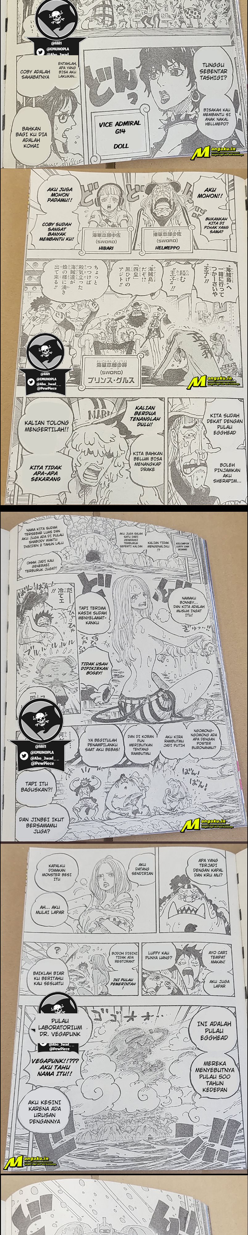 One Piece chapter 1061