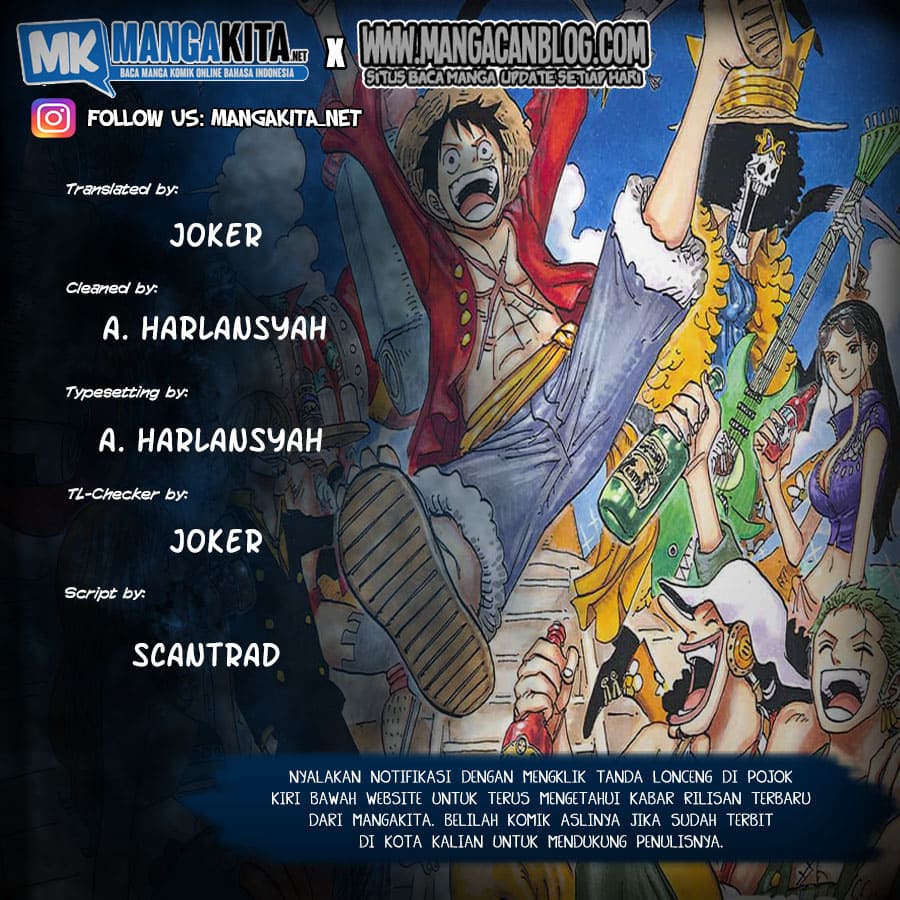 One Piece Chapter 986 Bahasa Indonesia