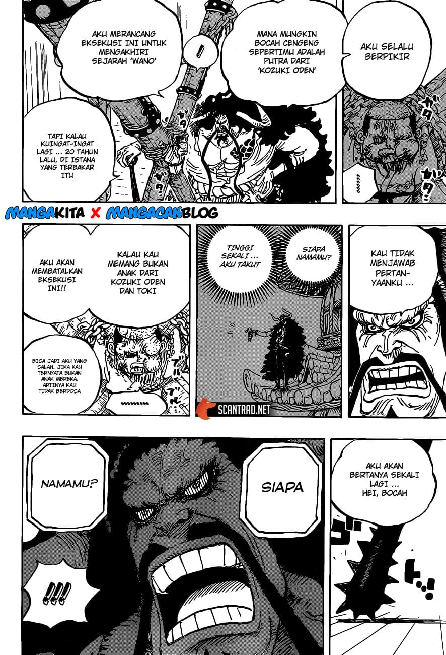 One Piece Chapter 986 Bahasa Indonesia