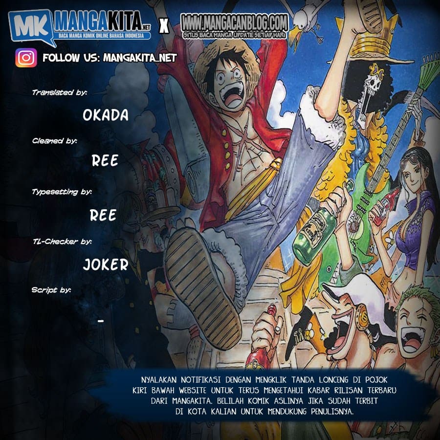 One Piece Chapter 987 Bahasa Indonesia