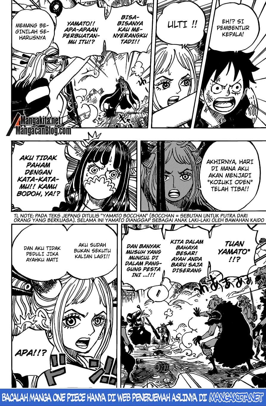One Piece Chapter 987 Bahasa Indonesia