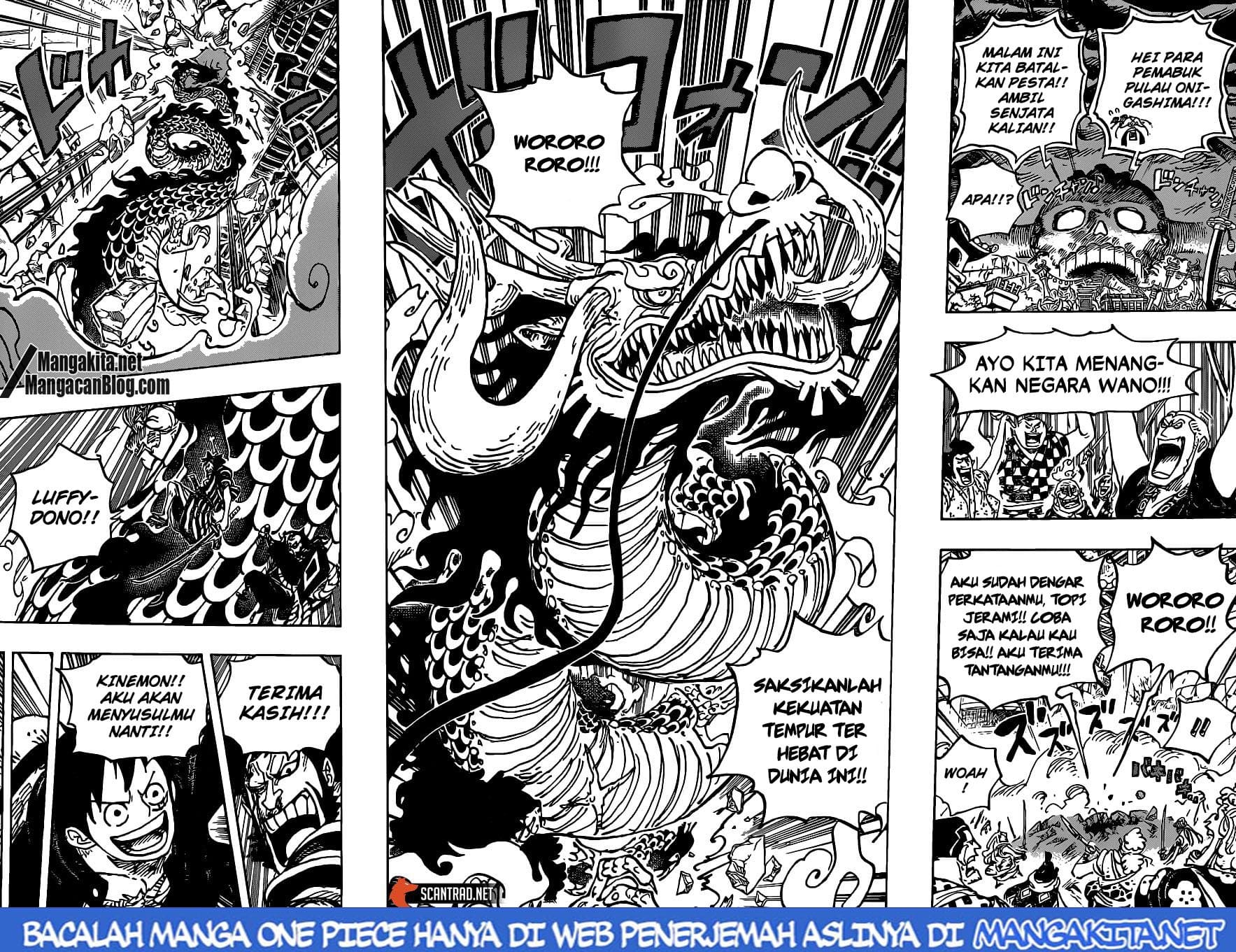 One Piece Chapter 987 Bahasa Indonesia