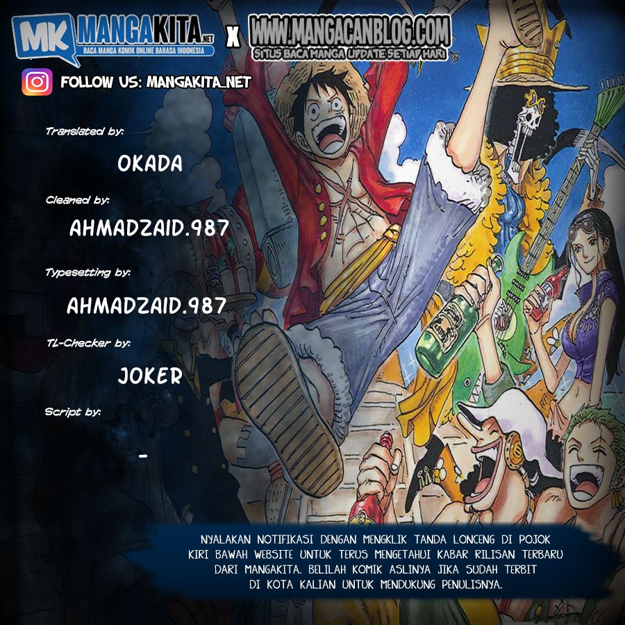 One Piece Chapter 992 Bahasa Indonesia