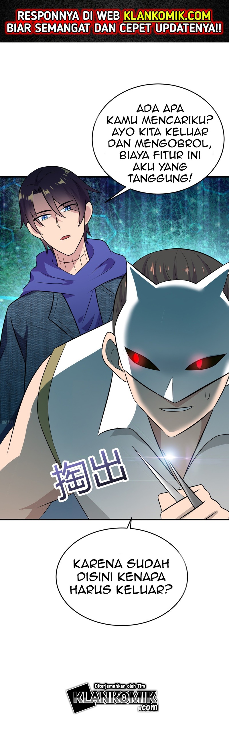 One Thousand Live Broadcast Big Local Tyrant Chapter 28 Bahasa Indonesia