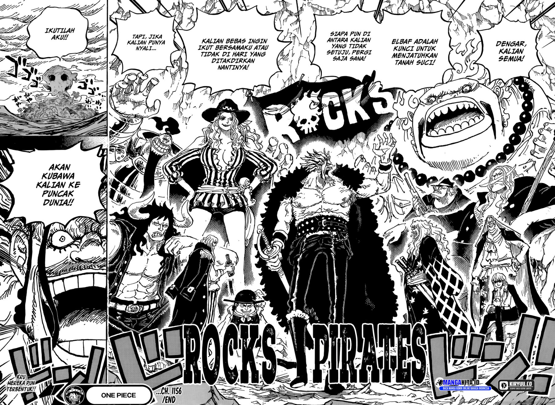 One Piece chapter 1156