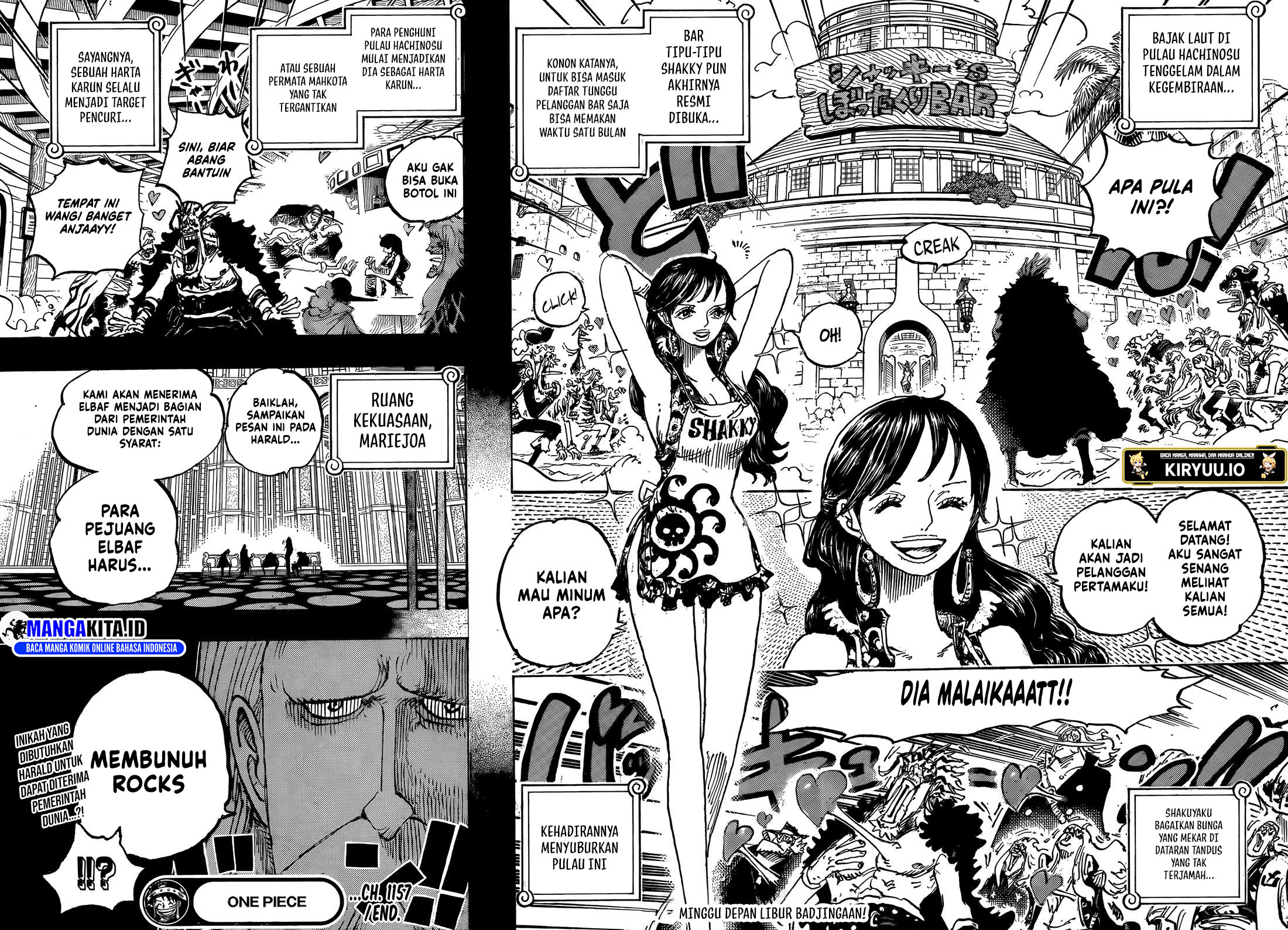 One Piece chapter 1157