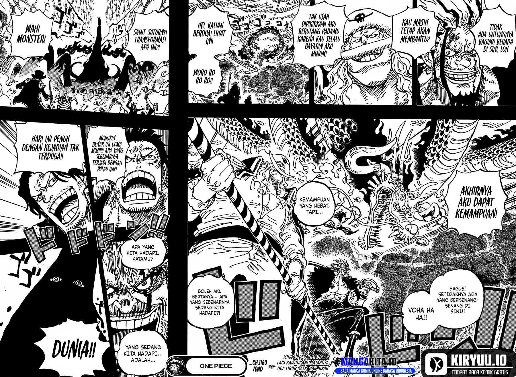 One Piece Chapter 1162 Bahasa Indonesia
