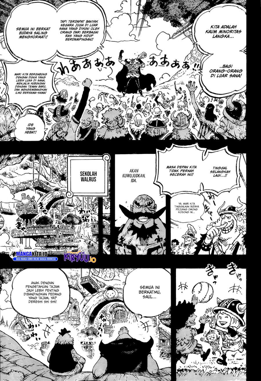 One Piece Chapter 1168 Bahasa Indonesia