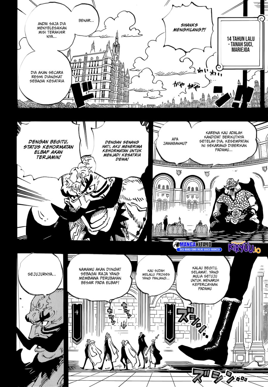 One Piece Chapter 1168 Bahasa Indonesia