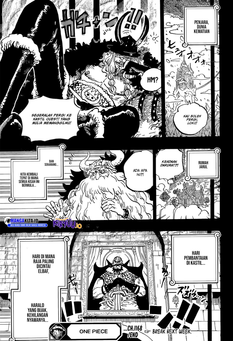 One Piece Chapter 1168 Bahasa Indonesia