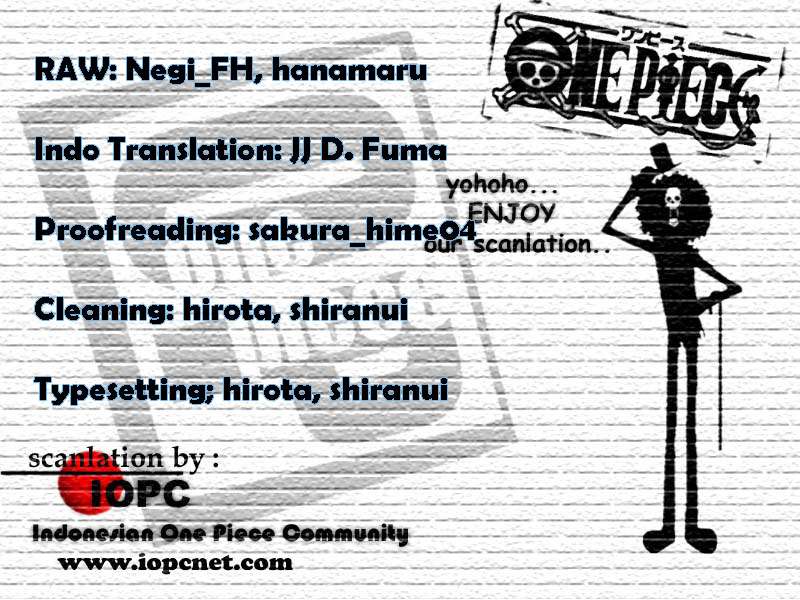 One Piece Chapter 519 Bahasa Indonesia