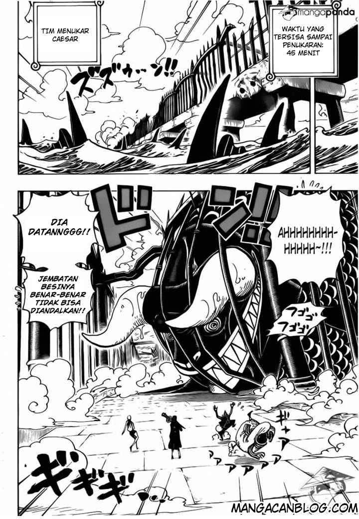 One Piece Chapter 710 Bahasa Indonesia