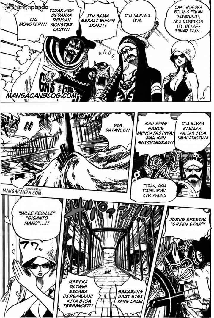 One Piece Chapter 710 Bahasa Indonesia