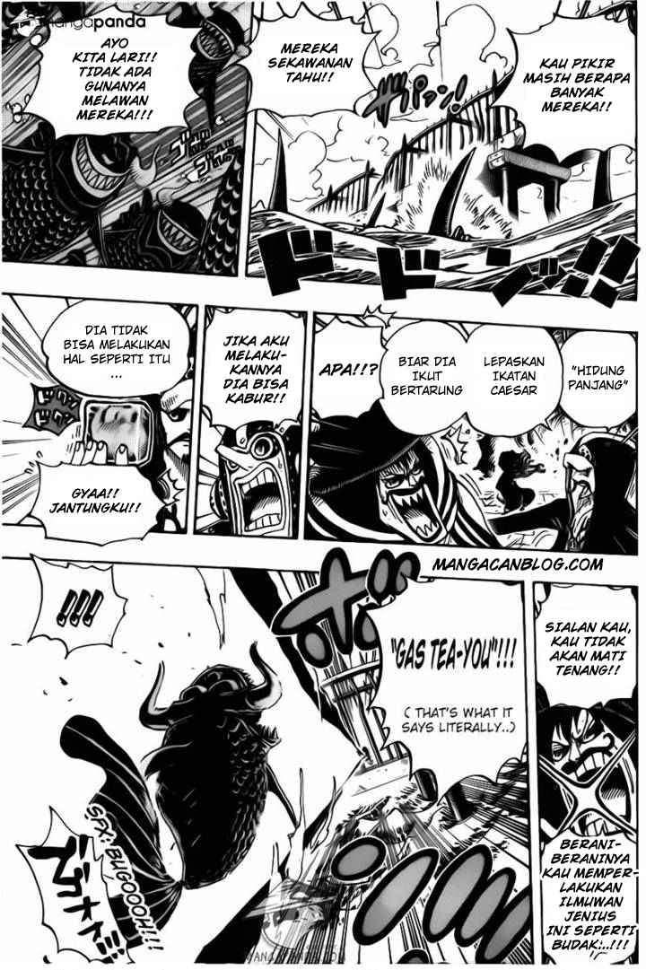 One Piece Chapter 710 Bahasa Indonesia