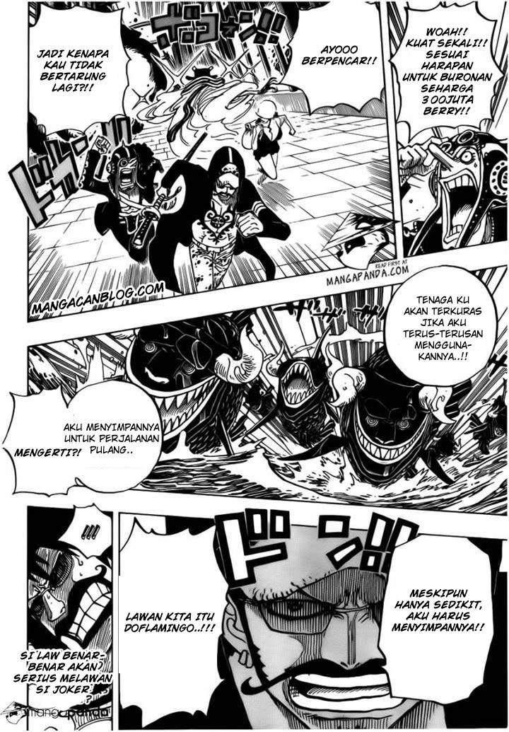 One Piece Chapter 710 Bahasa Indonesia