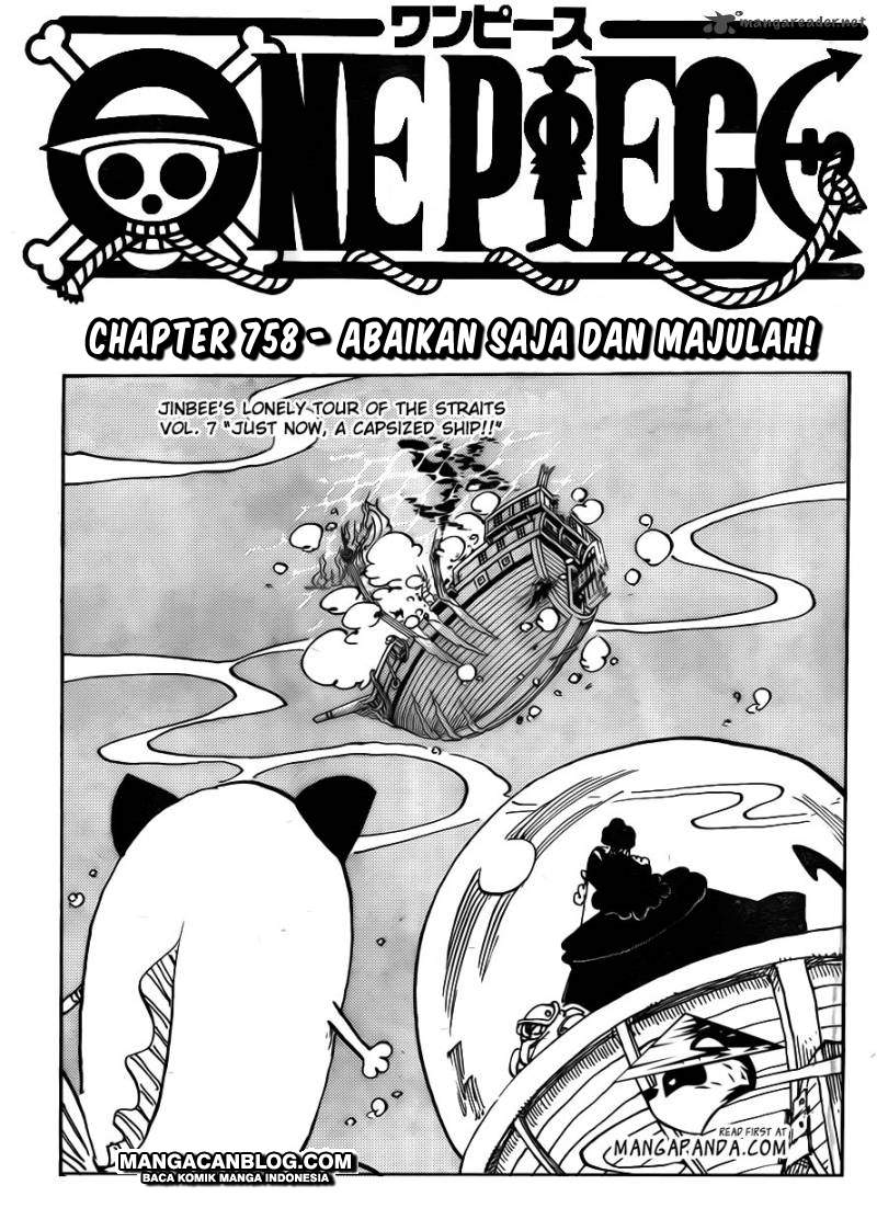 One Piece Chapter 758 Bahasa Indonesia