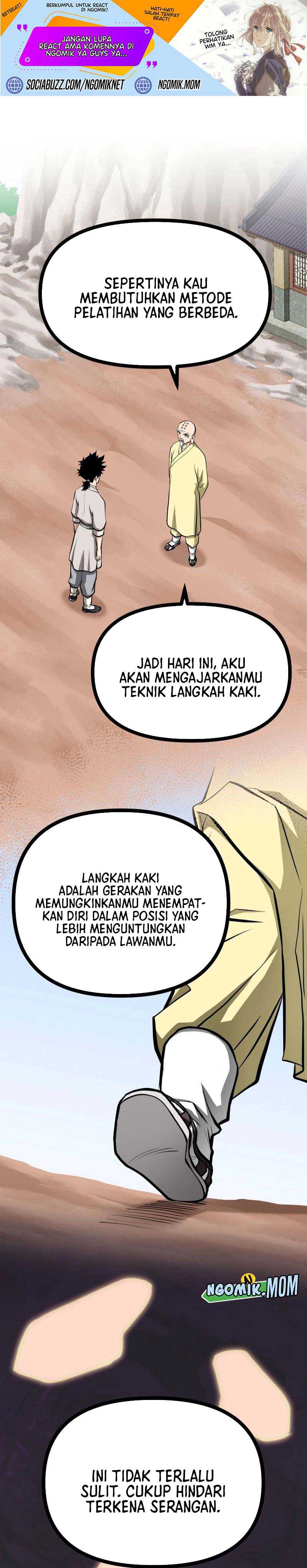 One Step Divine Fist Chapter 18 Bahasa Indonesia