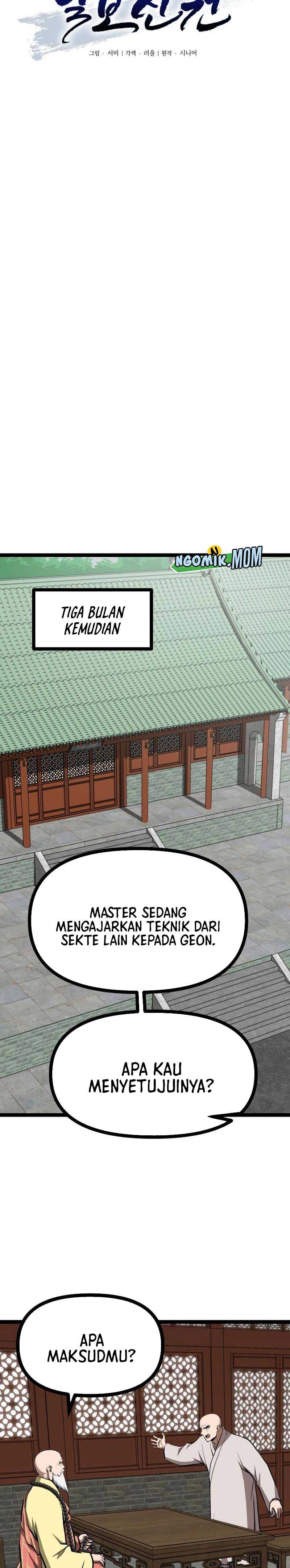 One Step Divine Fist Chapter 18 Bahasa Indonesia