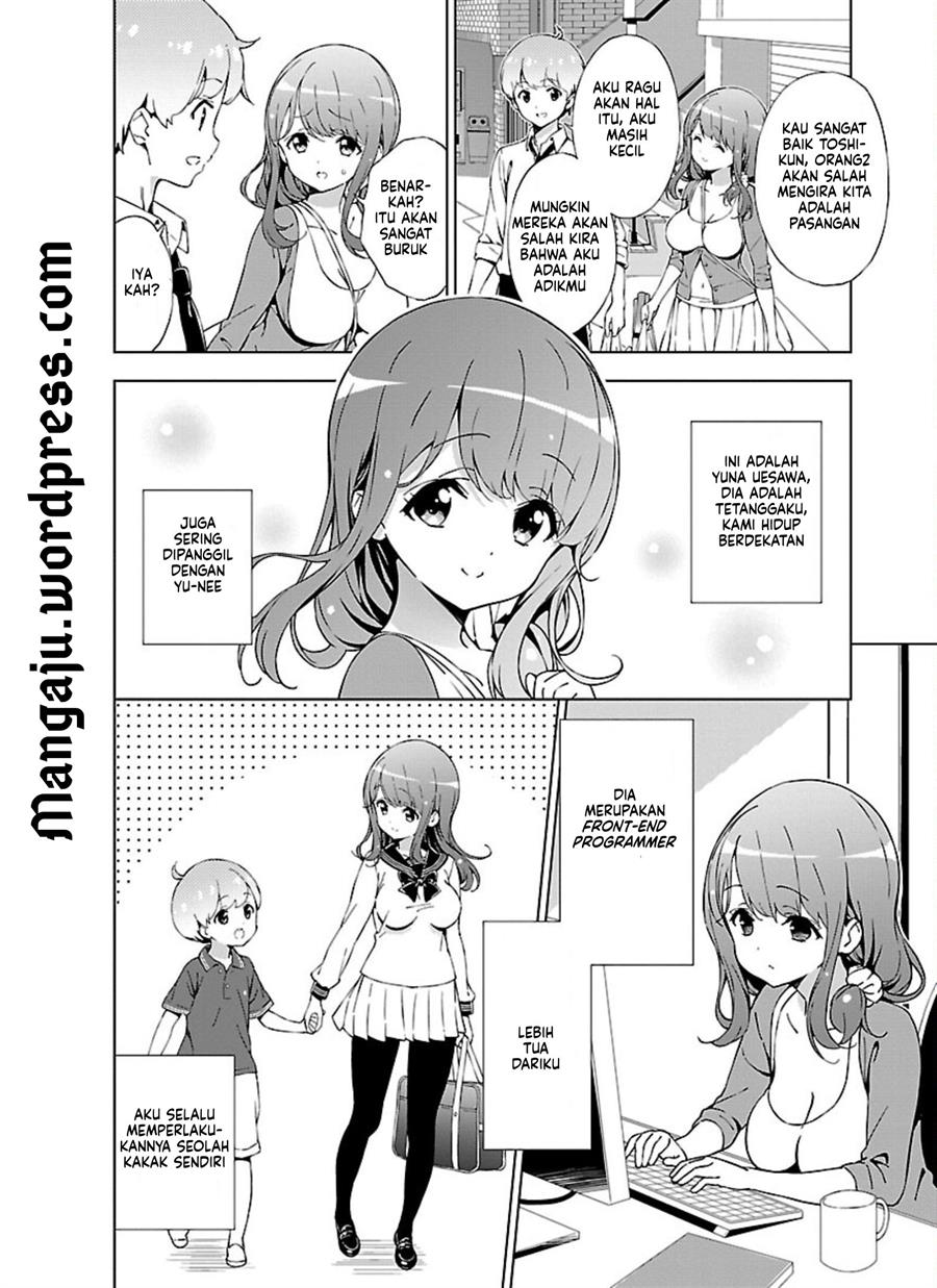 Onee-chan wa Game o Suruto Hito ga Kawaru Onee-chan Chapter 01 Bahasa Indonesia