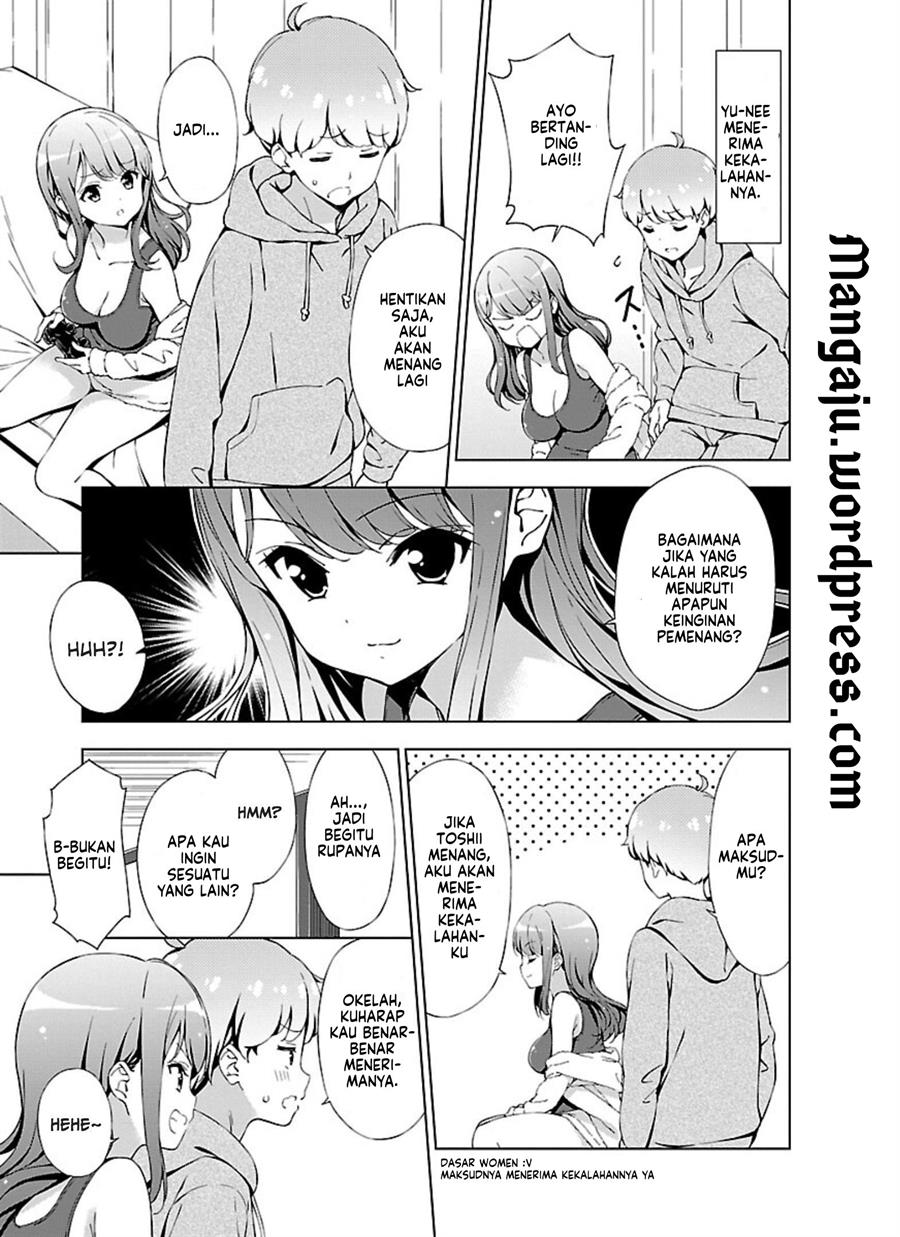 Onee-chan wa Game o Suruto Hito ga Kawaru Onee-chan Chapter 01 Bahasa Indonesia
