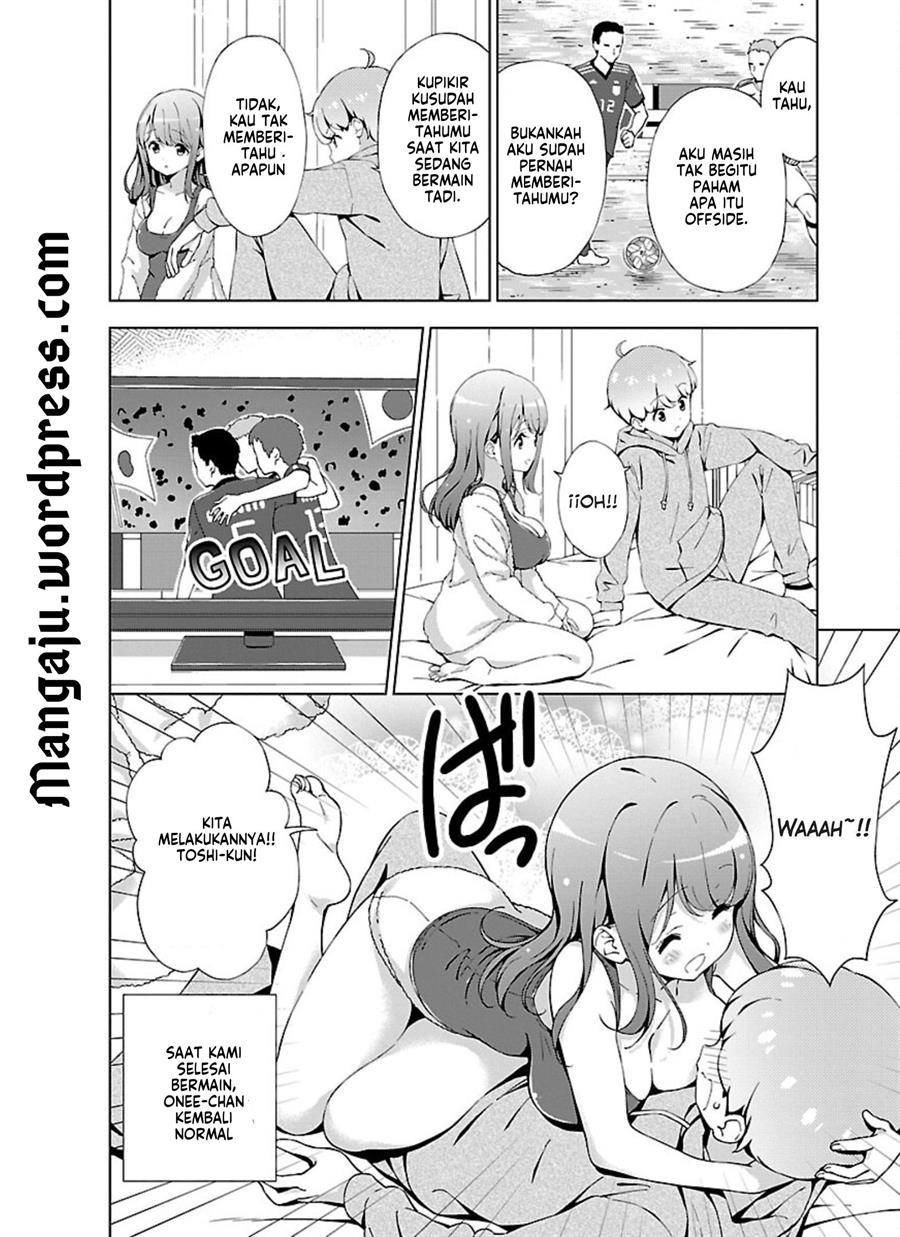 Onee-chan wa Game o Suruto Hito ga Kawaru Onee-chan Chapter 01 Bahasa Indonesia