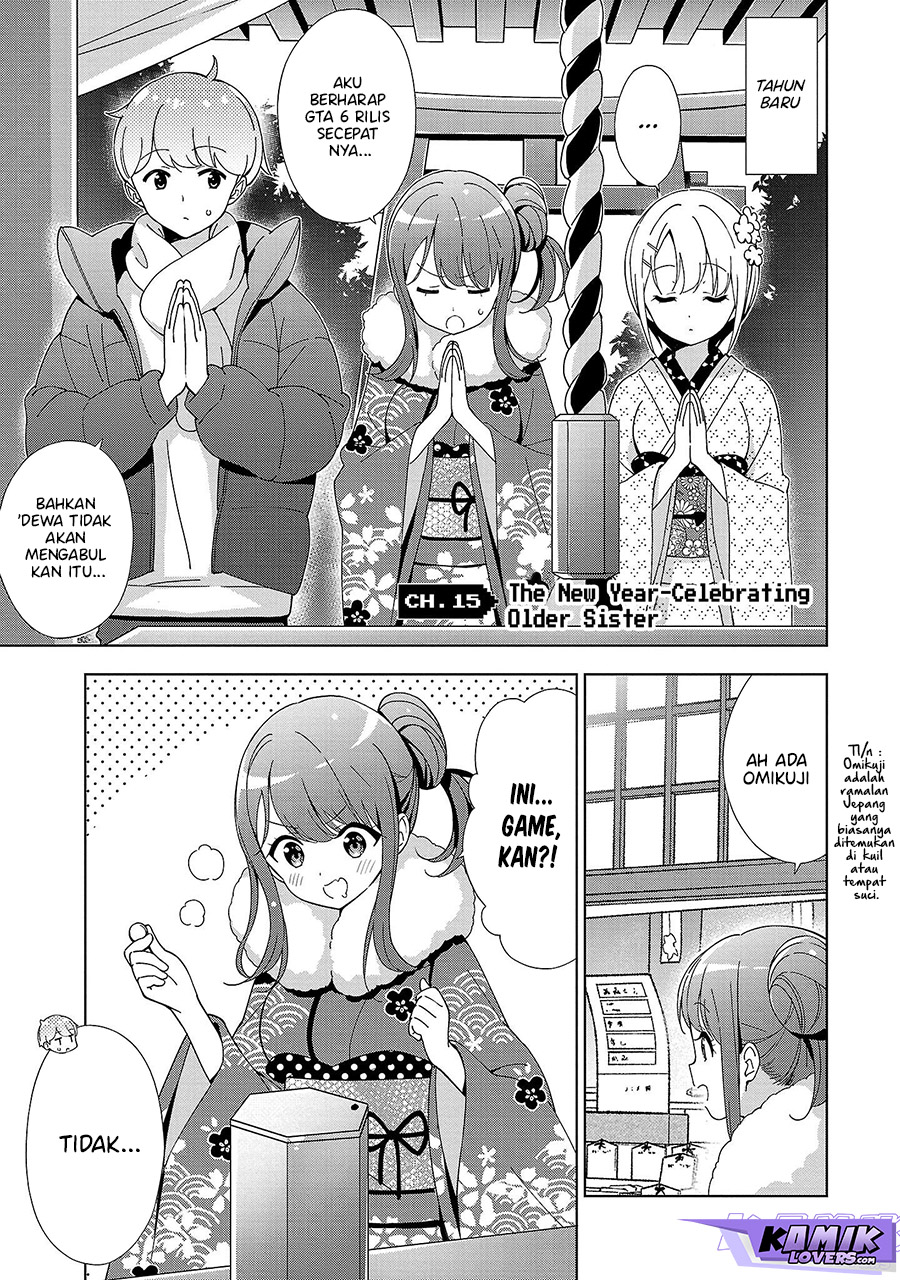 Onee-chan wa Game o Suruto Hito ga Kawaru Onee-chan chapter 15