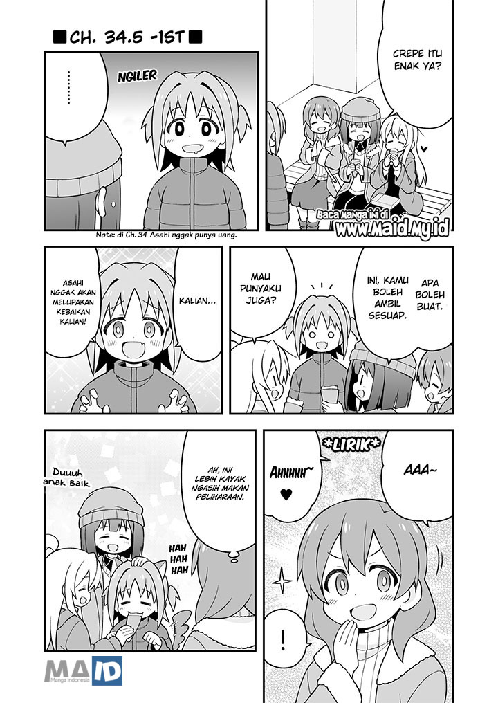 Onii-chan wa Oshimai Chapter 37.5 Bahasa Indonesia