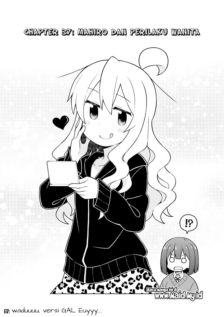 Onii-chan wa Oshimai Chapter 37 Bahasa Indonesia