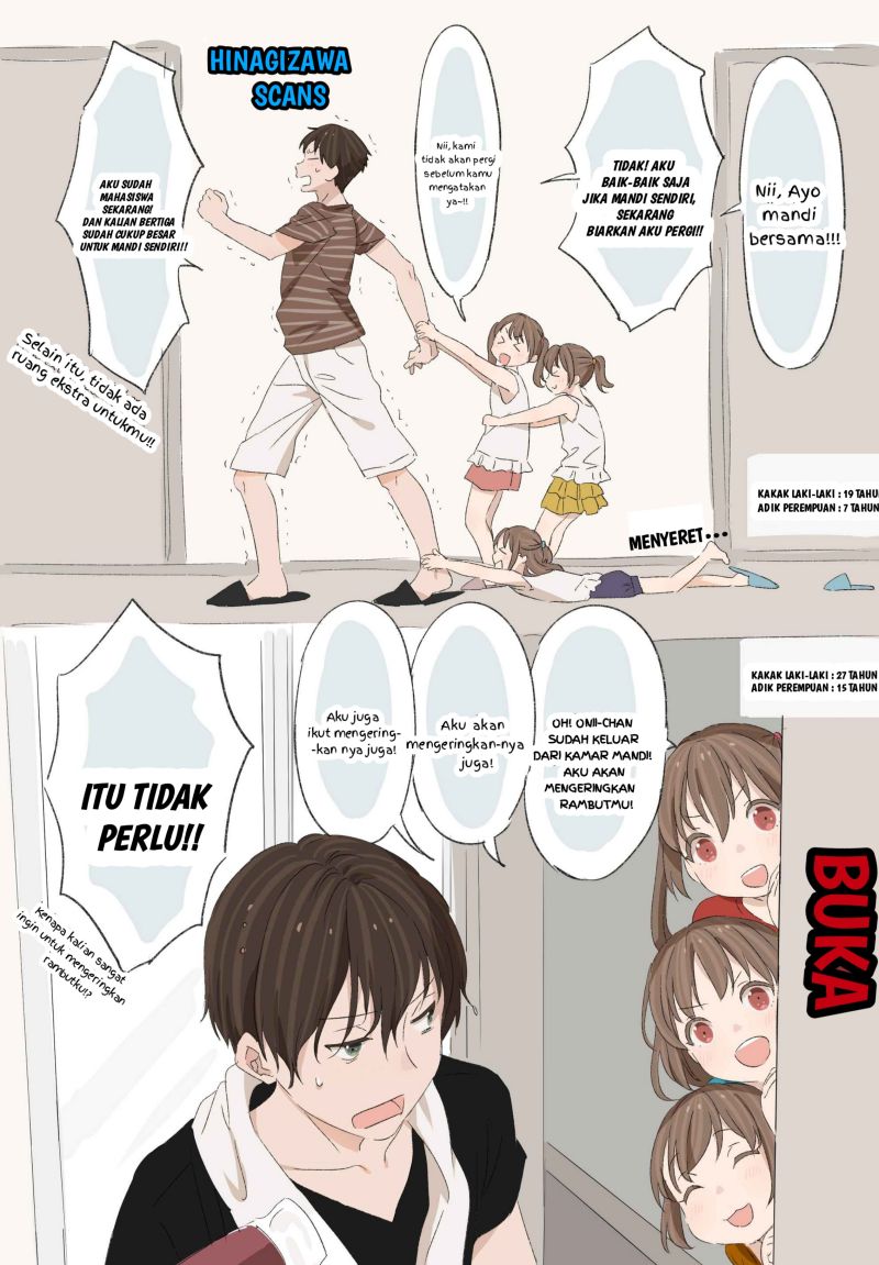 Onii-chan to Mitsugo no Imouto-tachi Chapter 02 Bahasa Indonesia