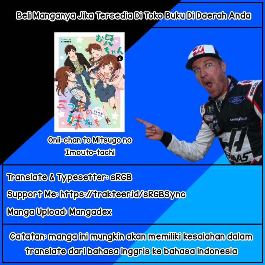 Onii-chan to Mitsugo no Imouto-tachi Chapter 17 Bahasa Indonesia