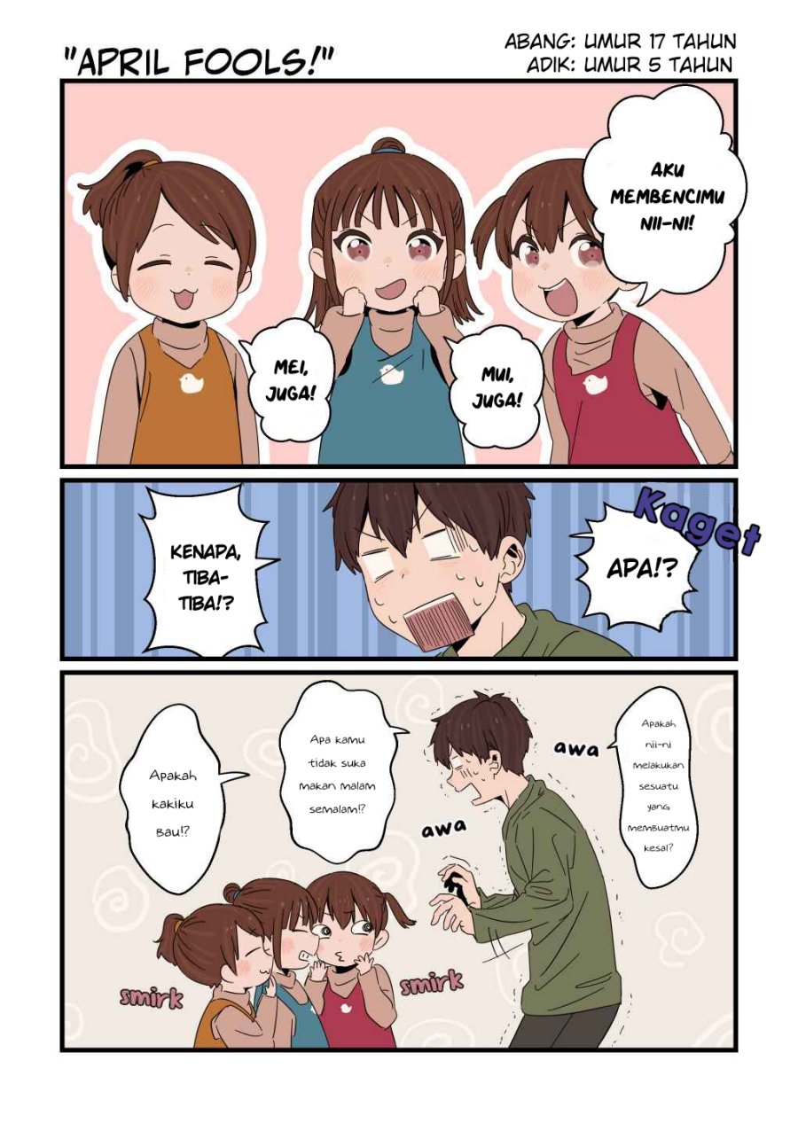 Onii-chan to Mitsugo no Imouto-tachi Chapter 17 Bahasa Indonesia