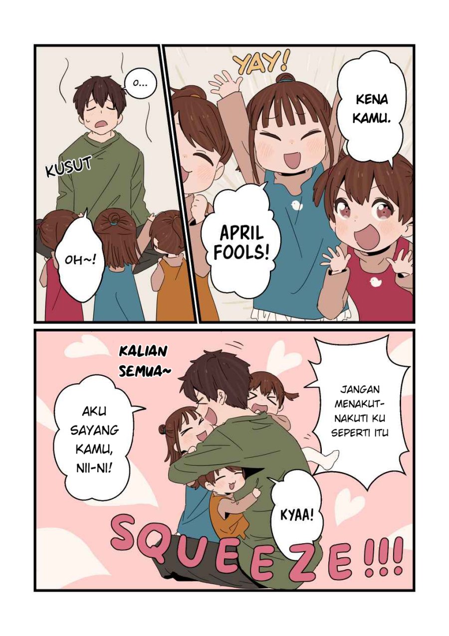 Onii-chan to Mitsugo no Imouto-tachi Chapter 17 Bahasa Indonesia