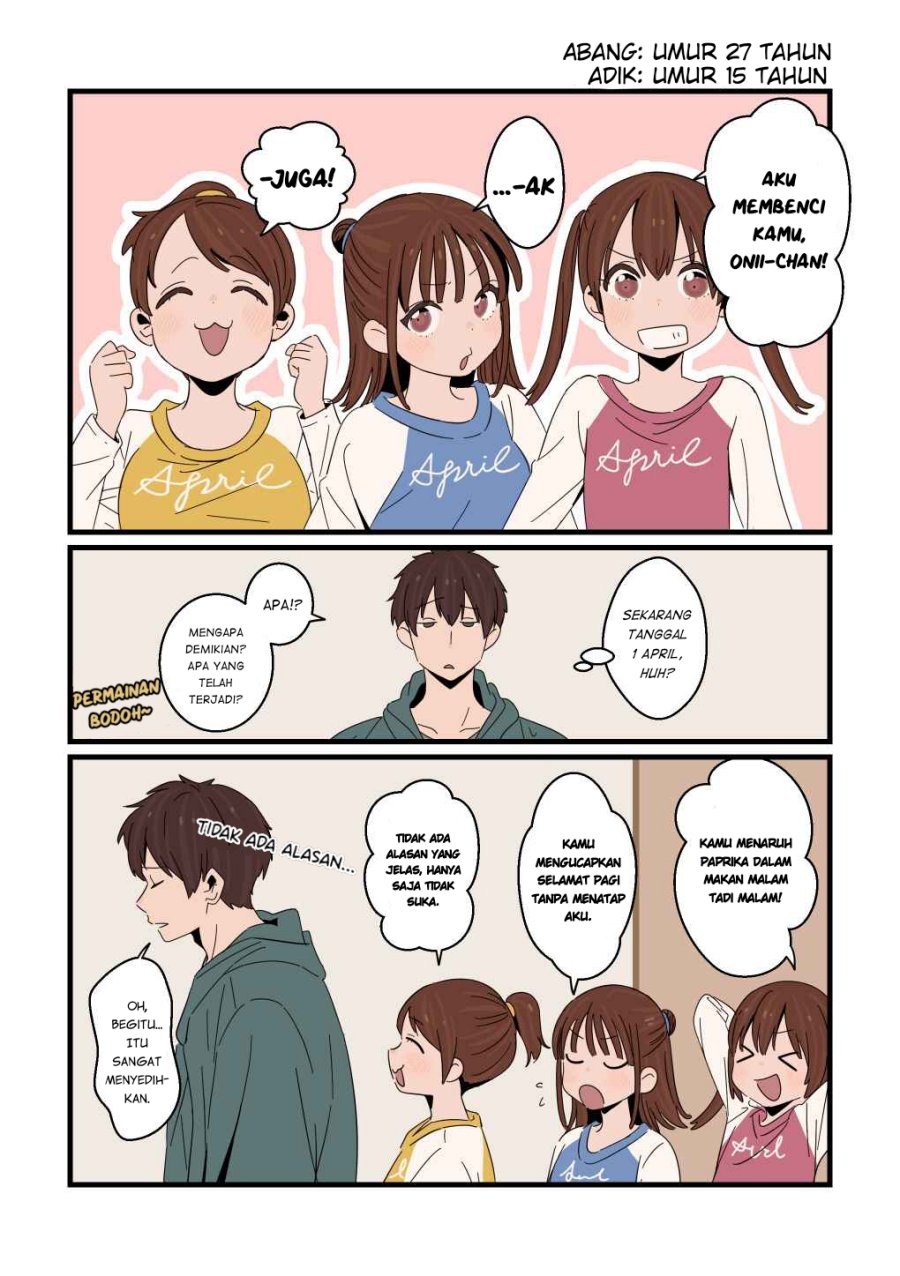 Onii-chan to Mitsugo no Imouto-tachi Chapter 17 Bahasa Indonesia