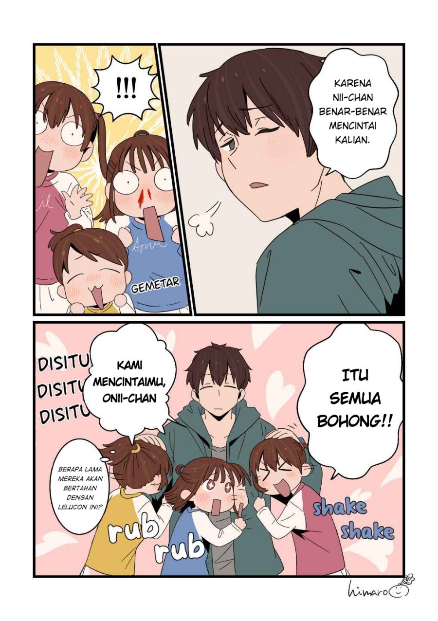 Onii-chan to Mitsugo no Imouto-tachi Chapter 17 Bahasa Indonesia