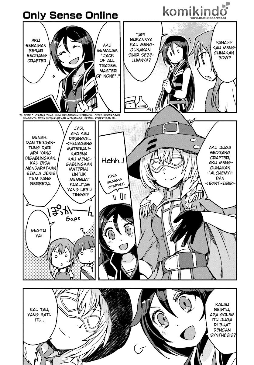 Only Sense Online Chapter 36 Bahasa Indonesia