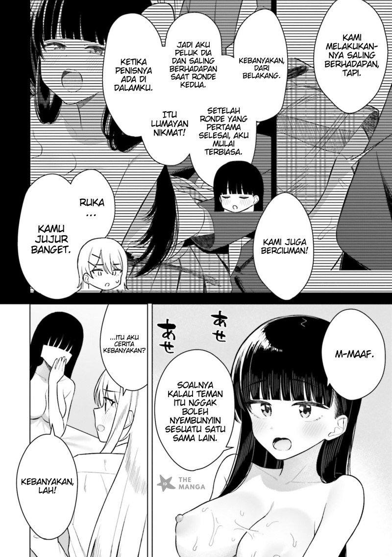 Onna Tomodachi wa Tanomeba Igaito Yarasete Kureru chapter 15