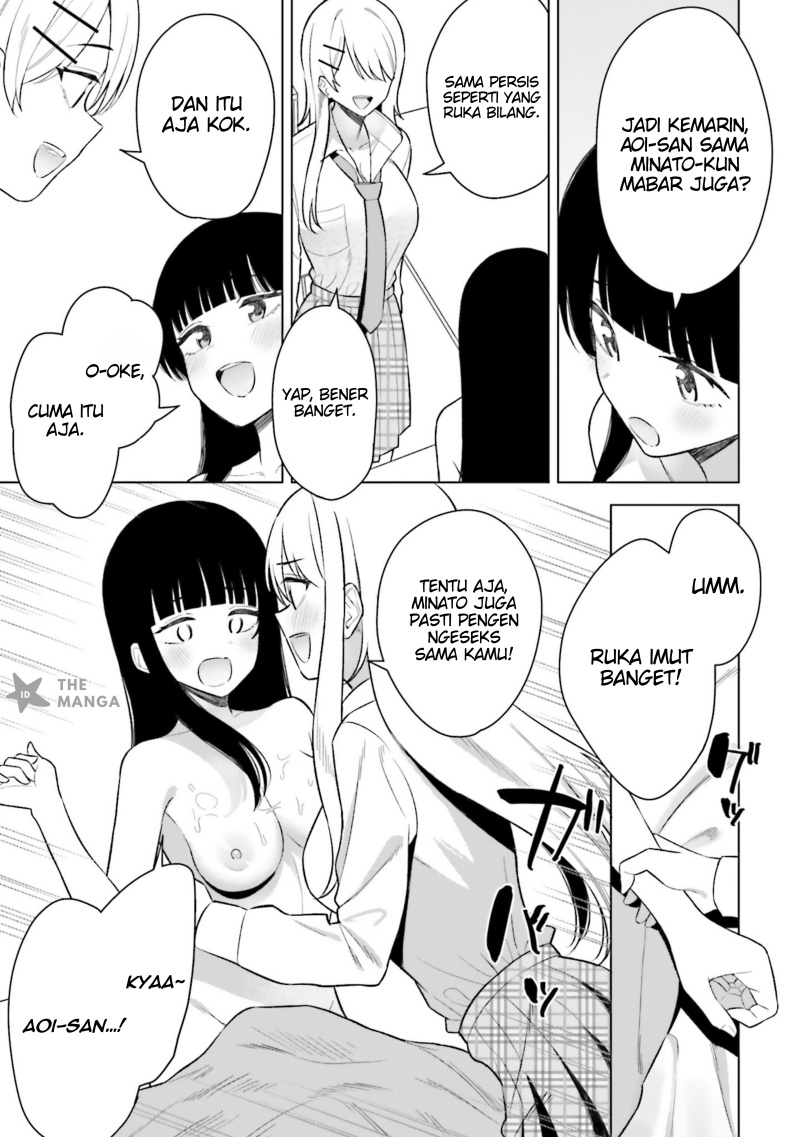 Onna Tomodachi wa Tanomeba Igaito Yarasete Kureru chapter 15
