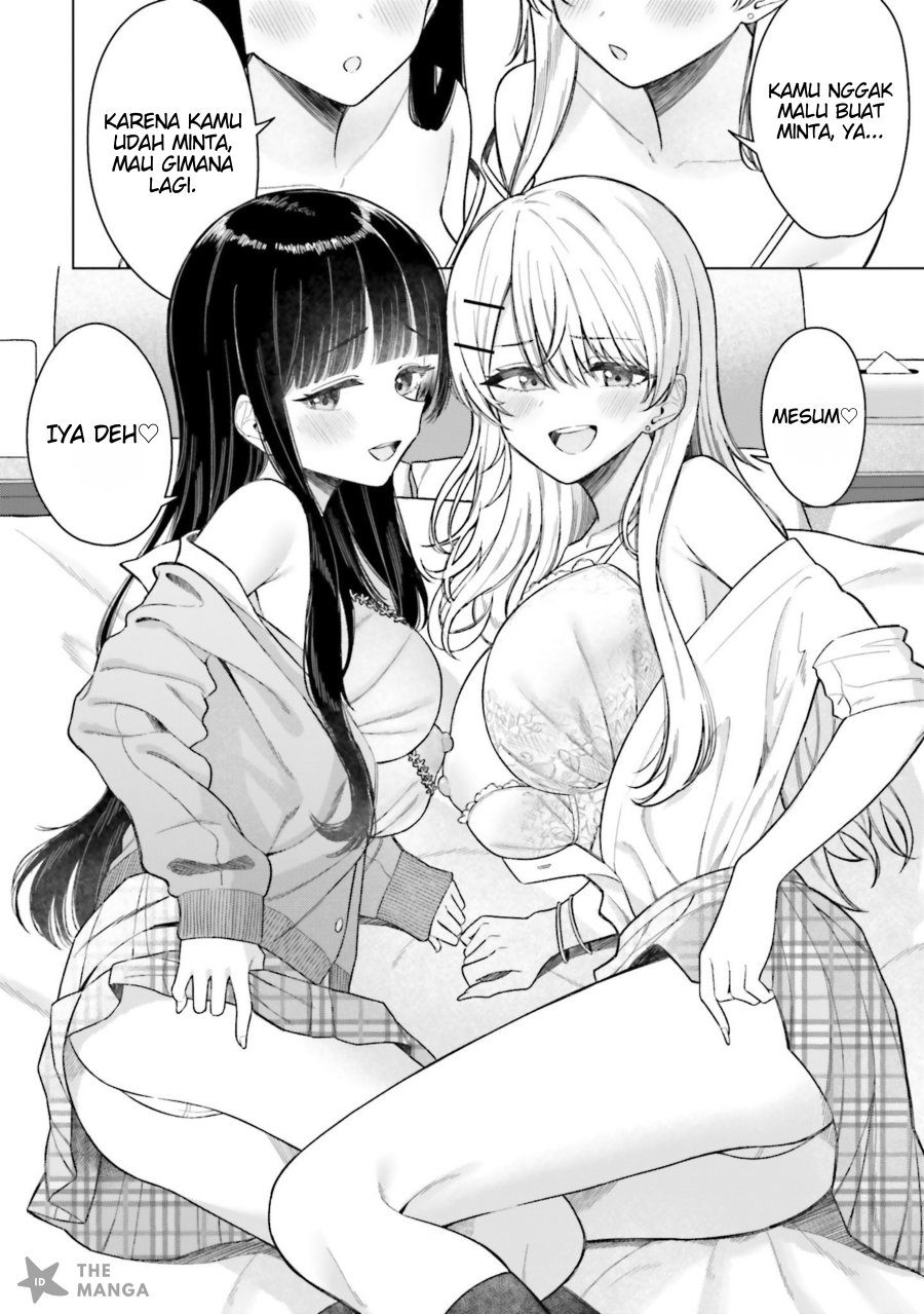 Onna Tomodachi wa Tanomeba Igaito Yarasete Kureru Chapter 17 Bahasa Indonesia