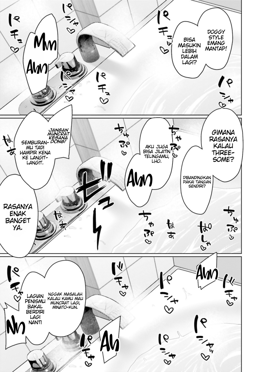 Onna Tomodachi wa Tanomeba Igaito Yarasete Kureru Chapter 18 Bahasa Indonesia