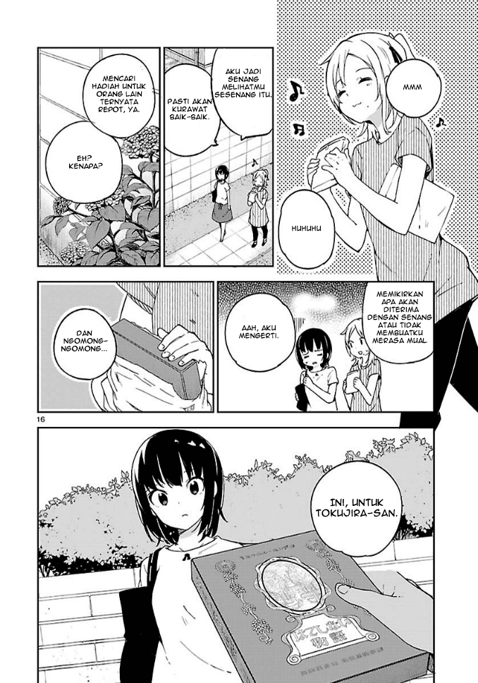 Ookami Shounen wa Kyou mo Uso wo Kasaneru Chapter 10 Bahasa Indonesia