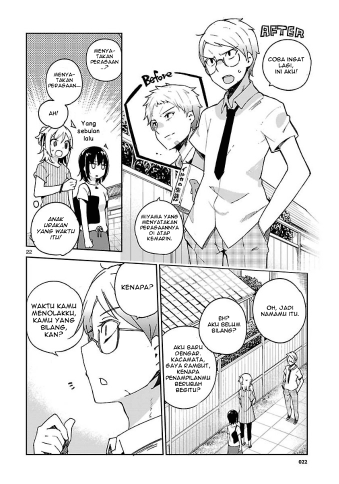 Ookami Shounen wa Kyou mo Uso wo Kasaneru Chapter 10 Bahasa Indonesia