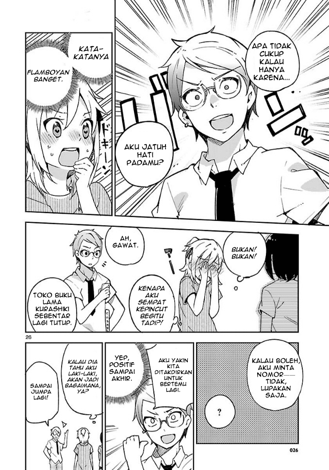 Ookami Shounen wa Kyou mo Uso wo Kasaneru Chapter 10 Bahasa Indonesia