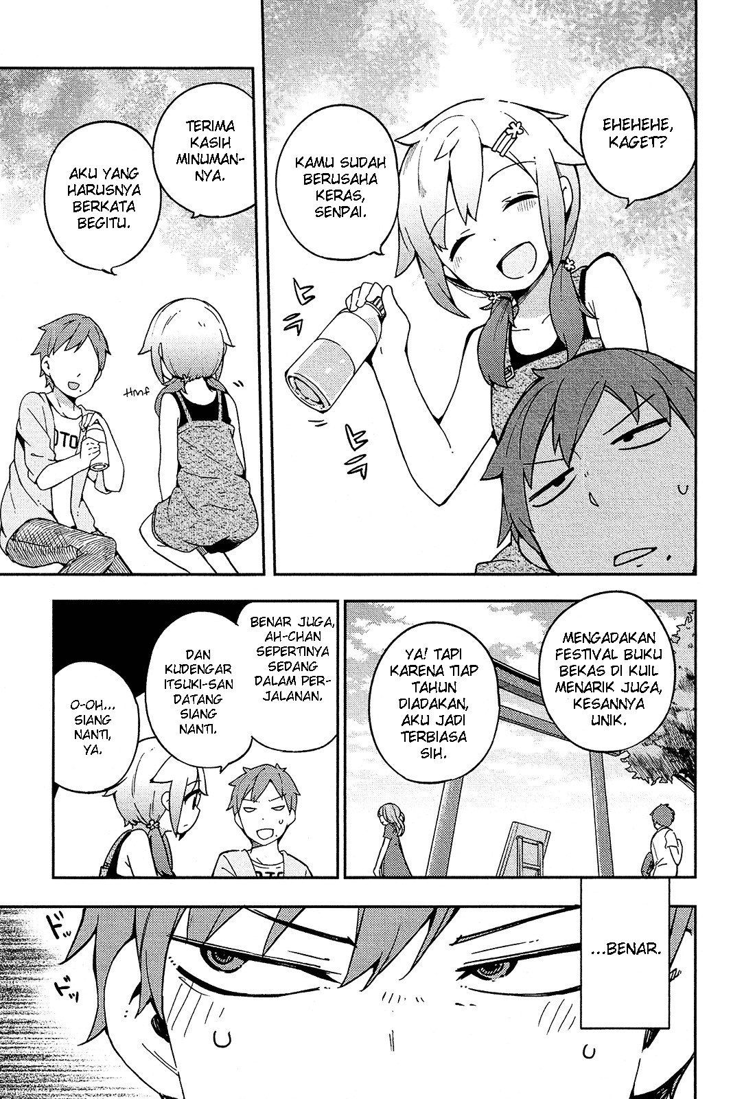 Ookami Shounen wa Kyou mo Uso wo Kasaneru Chapter 13 Bahasa Indonesia