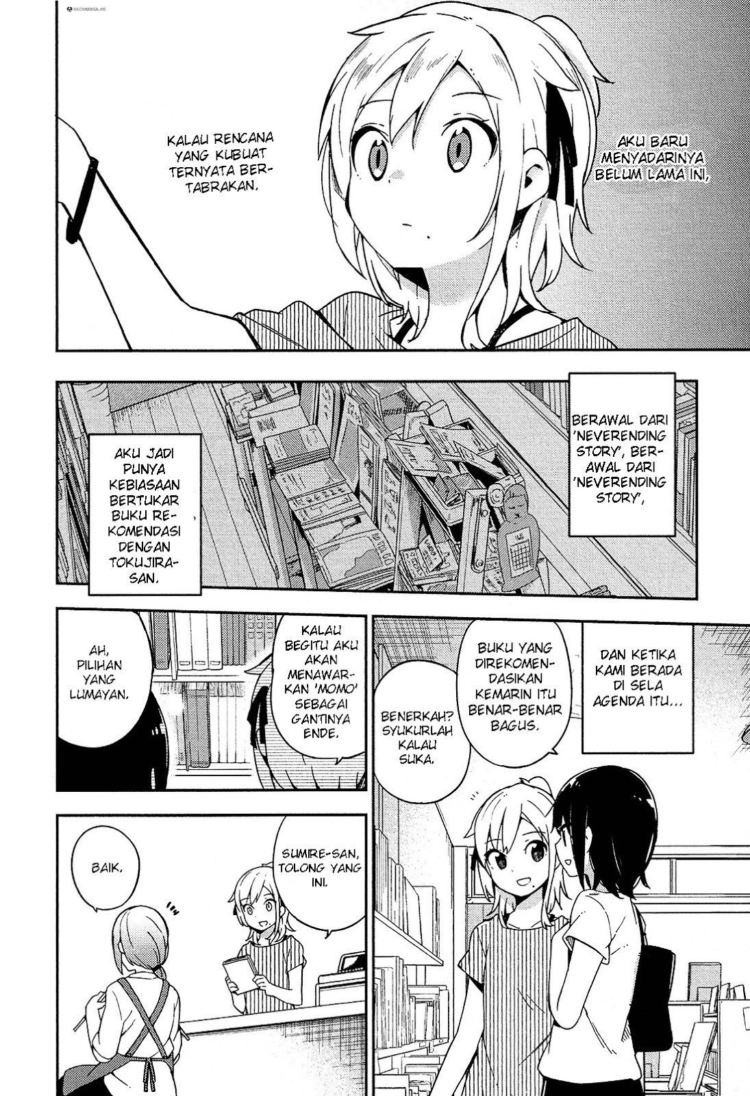 Ookami Shounen wa Kyou mo Uso wo Kasaneru Chapter 13 Bahasa Indonesia