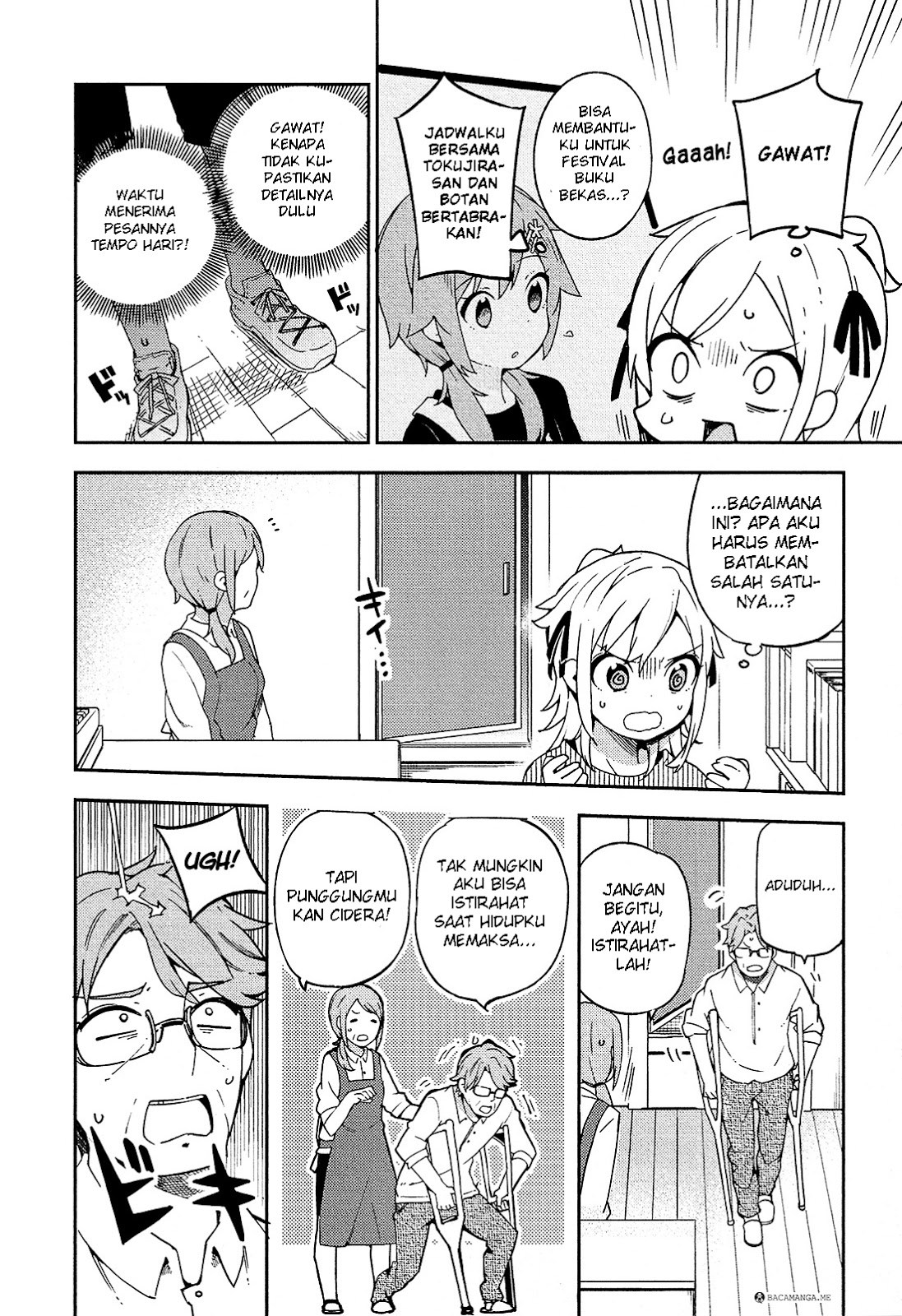 Ookami Shounen wa Kyou mo Uso wo Kasaneru Chapter 13 Bahasa Indonesia