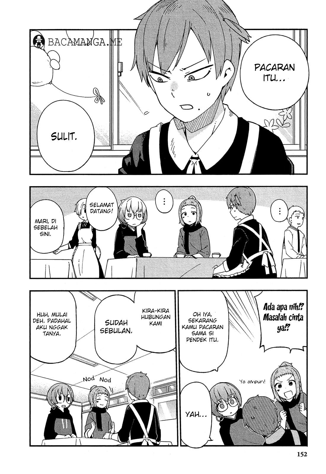 Ookami Shounen wa Kyou mo Uso wo Kasaneru Chapter 32 Bahasa Indonesia