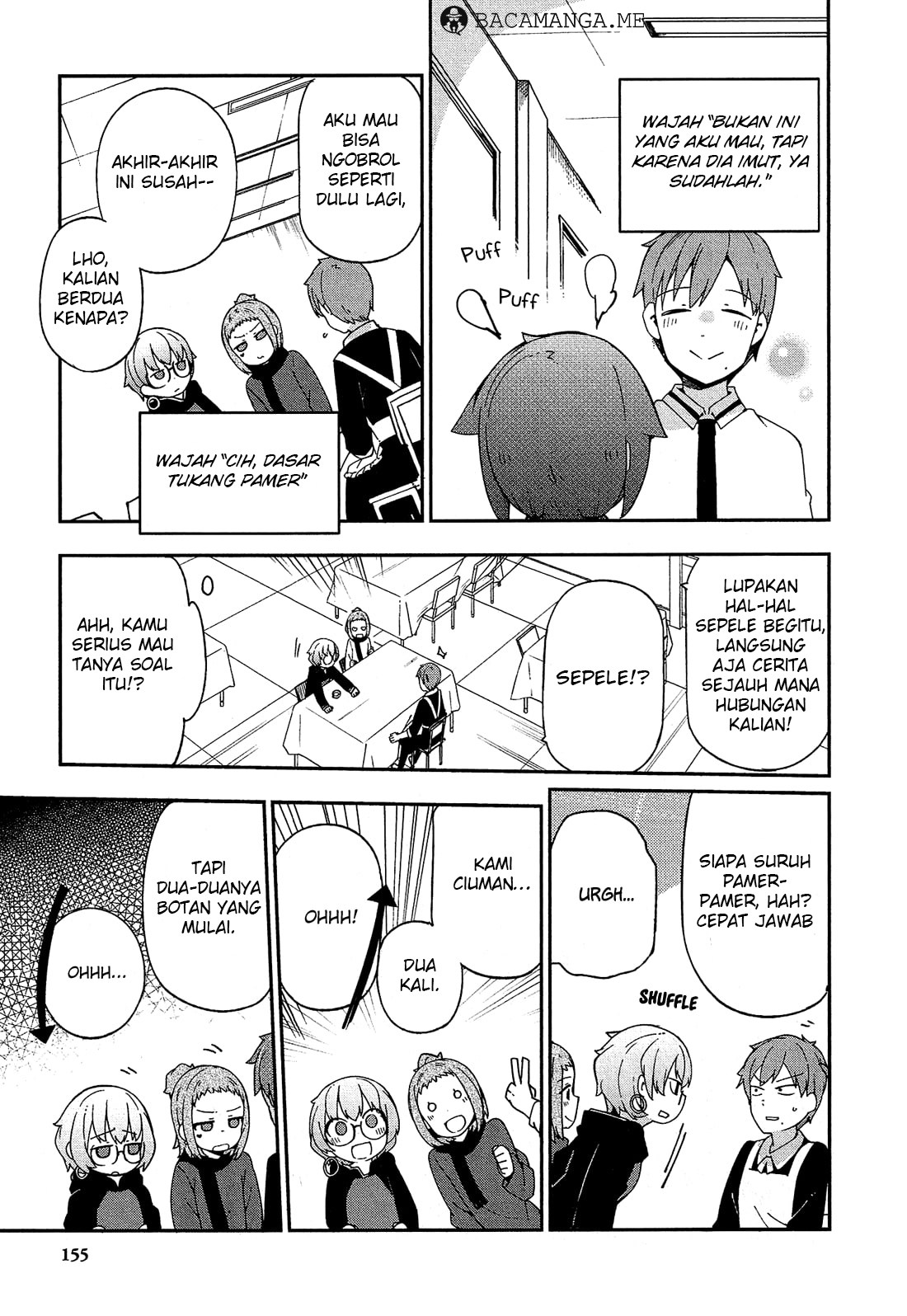 Ookami Shounen wa Kyou mo Uso wo Kasaneru Chapter 32 Bahasa Indonesia